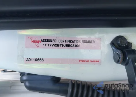 2018 Ford F-250 Platinum from USA, damaged, VIN 1FT7W2BT9JEB03406